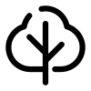 Icono de un árbol